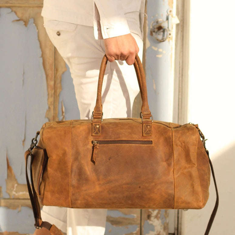 Hunter Leather Travel Bag