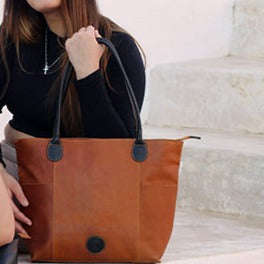 Harriett Leather Hand Bag