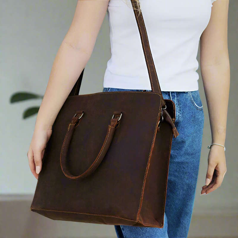 Josie Leather Hand / Laptop Bag