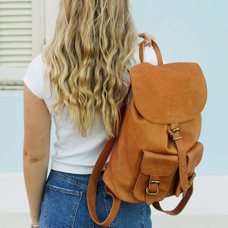 Sherri Leather Back Pack
