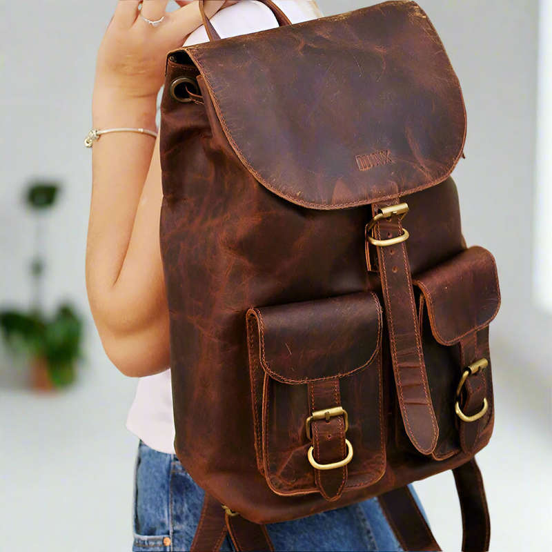 Sherri Leather Back Pack