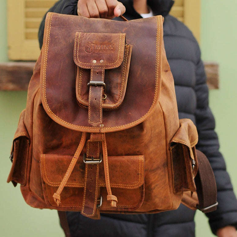 No1 Rugsak Leather Backpack