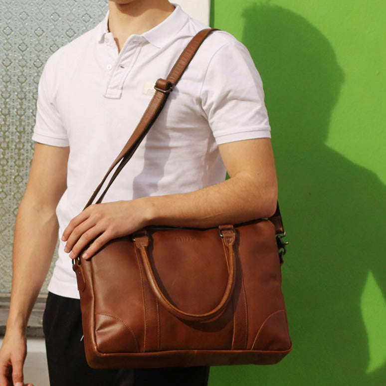 Bali Leather Laptop Bag