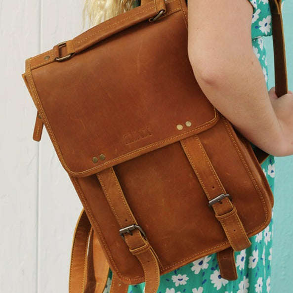 Tiffany XL Leather Backpack
