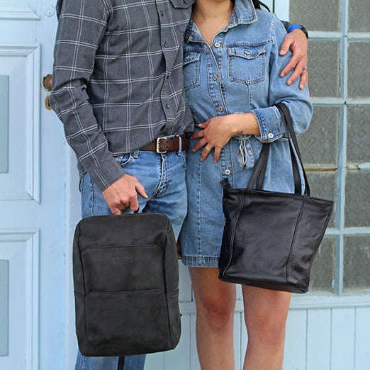 Mckenzie Leather Handbag Combo