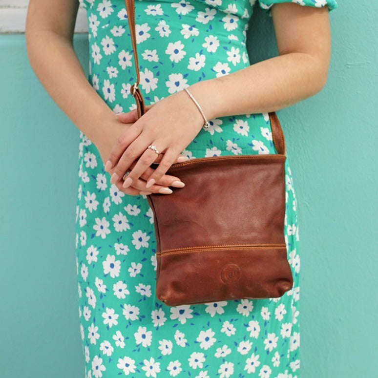 Maggie May Leather Sling Bag