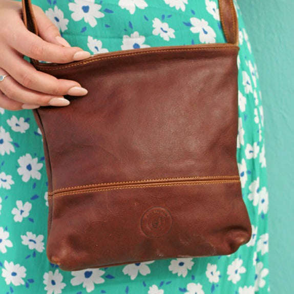 Maggie May Leather Sling Bag
