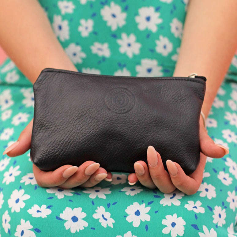 Leather Make up Bags
