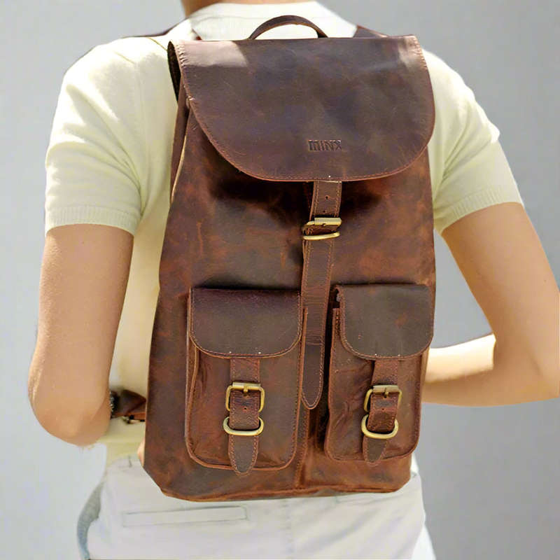 Sherri Leather Back Pack