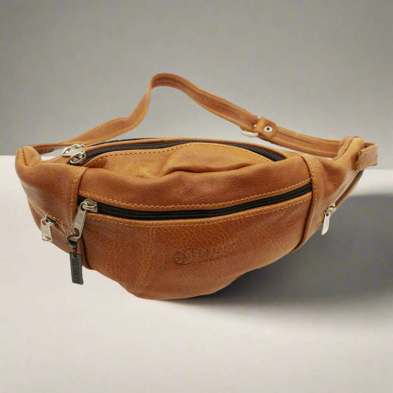 Leather Moon Bag