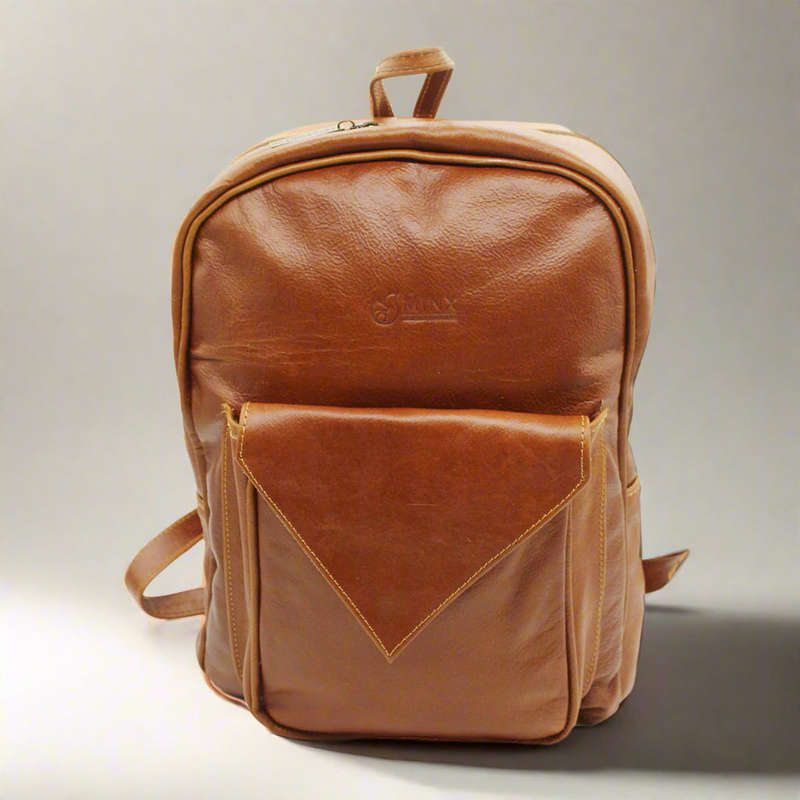Jarred Leather Back Pack