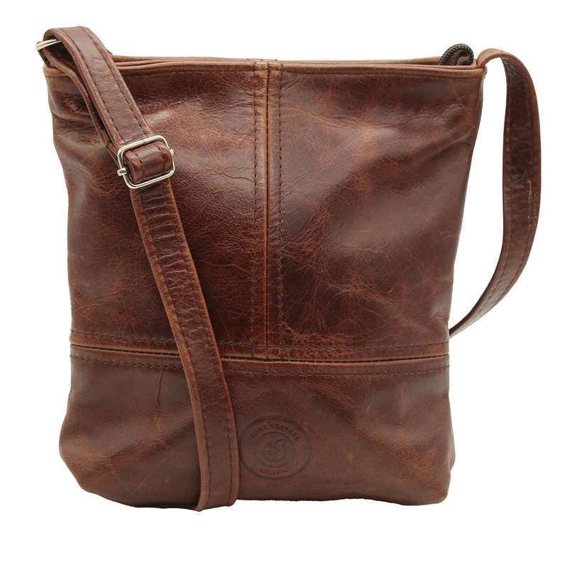 Get up and go Leather Bag