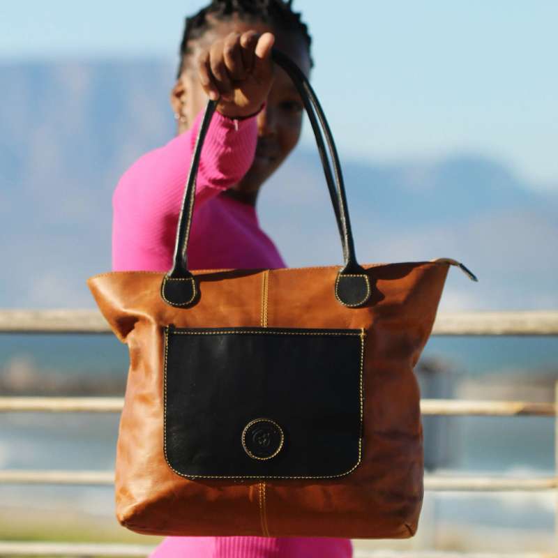 Victoria Leather Hand Bag