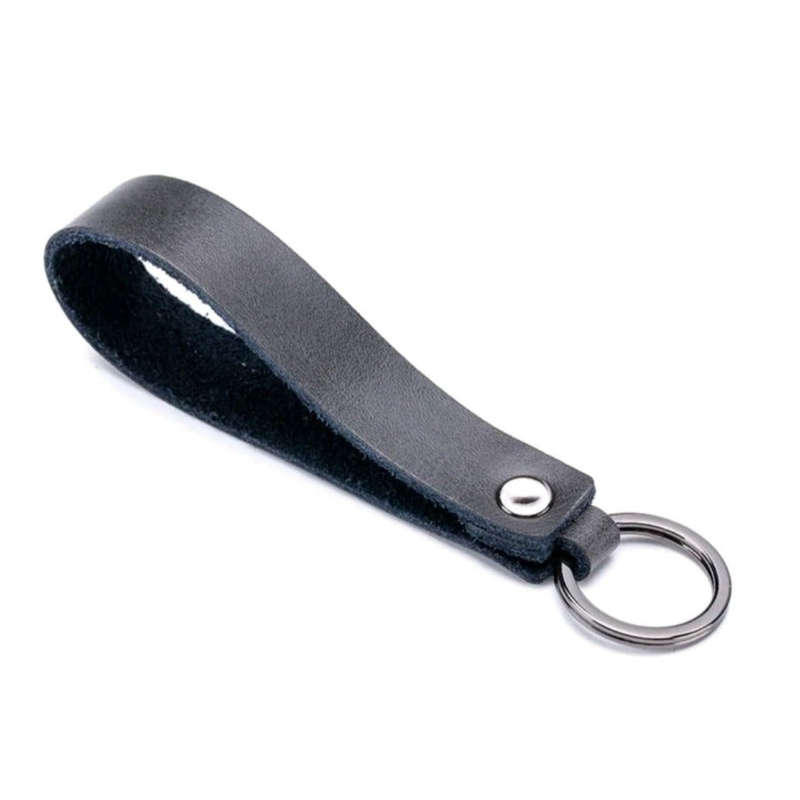Single key ring Black