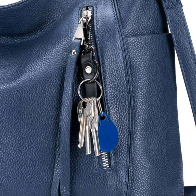 Single key ring Black