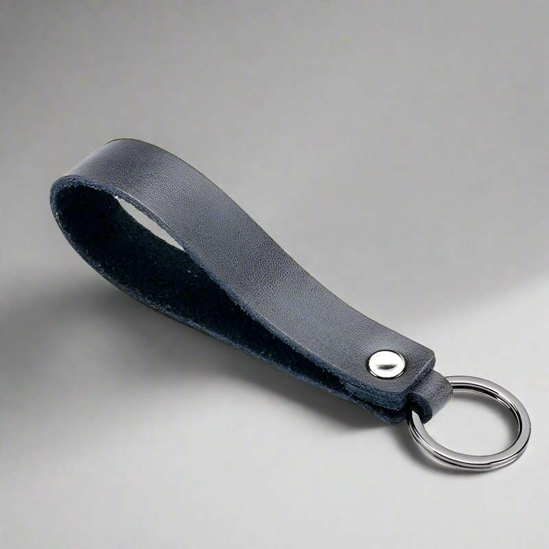 Single key ring Black