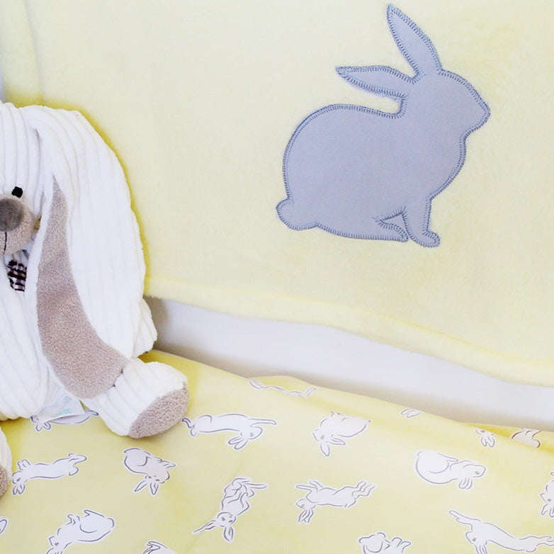Designer Bunny Range - Soft Baby Blanket