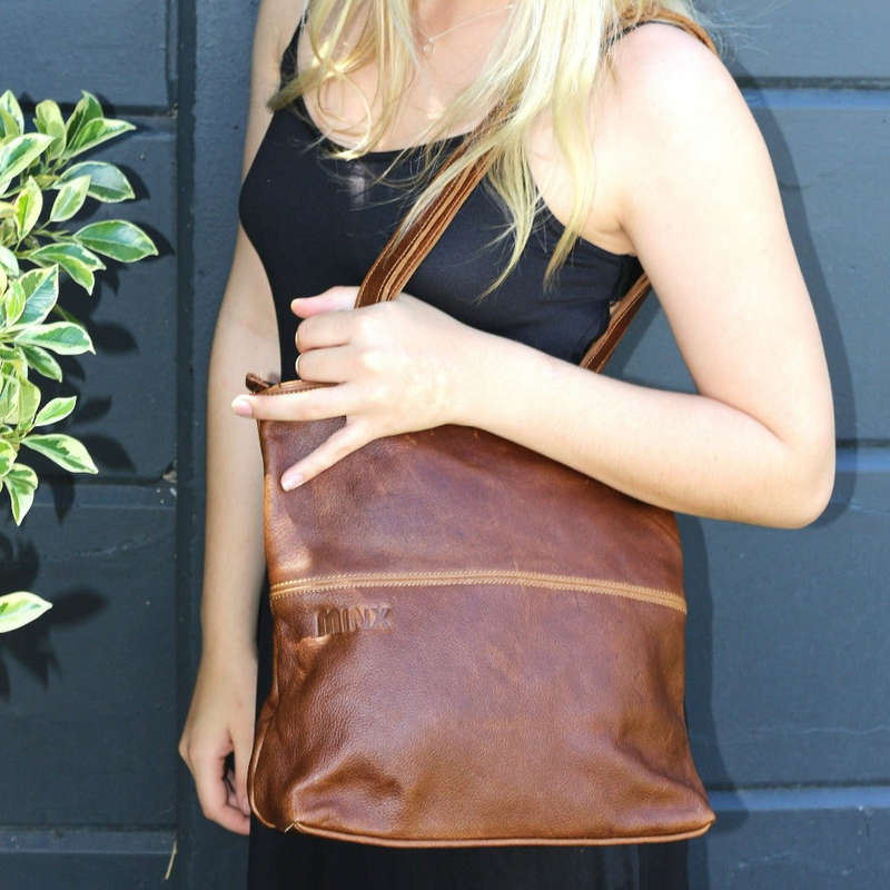 Justine Leather Handbag
