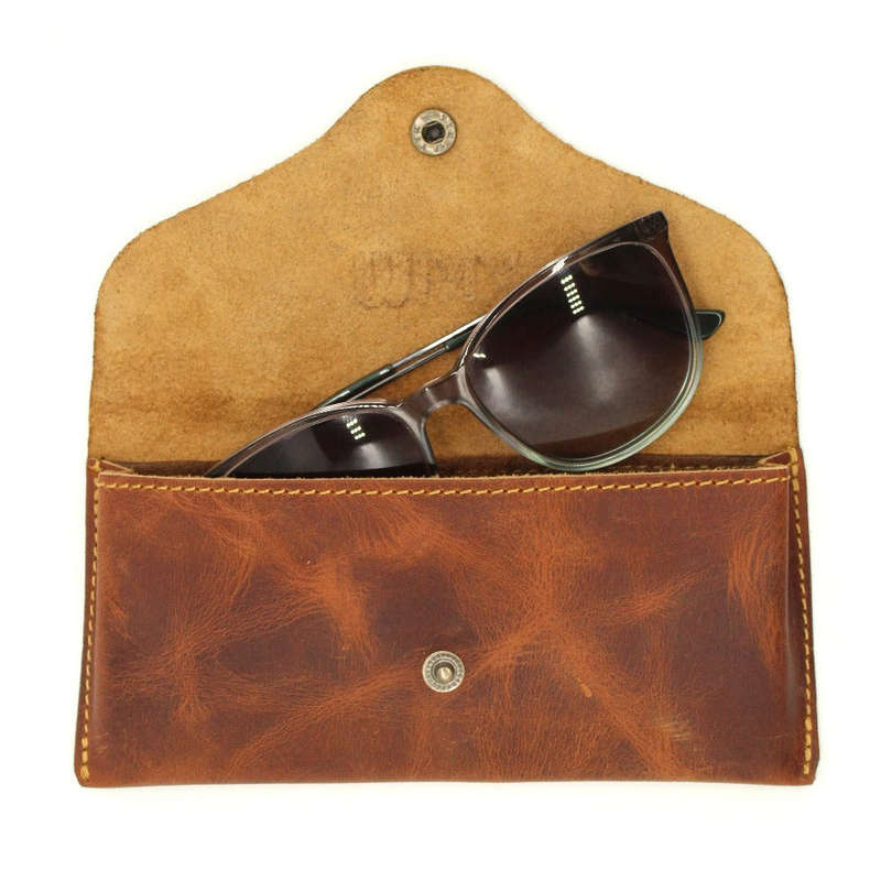 Silvi Leather Sunglasses Case