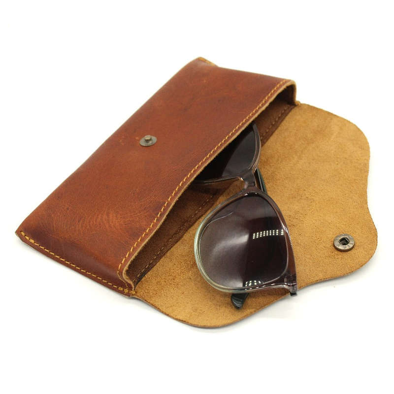 Silvi Leather Sunglasses Case