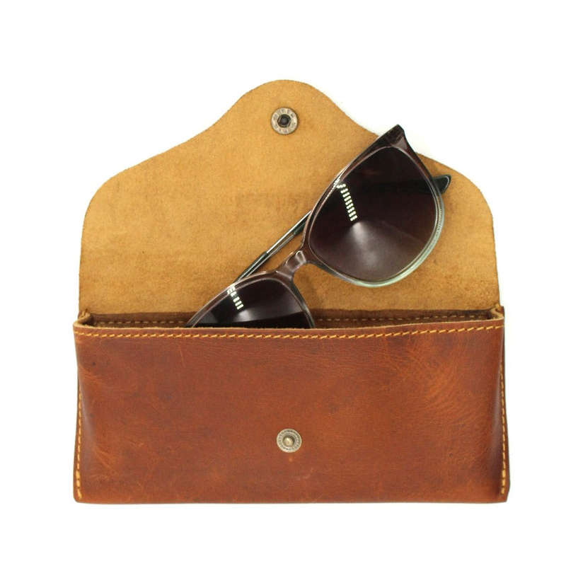 Silvi Leather Sunglasses Case