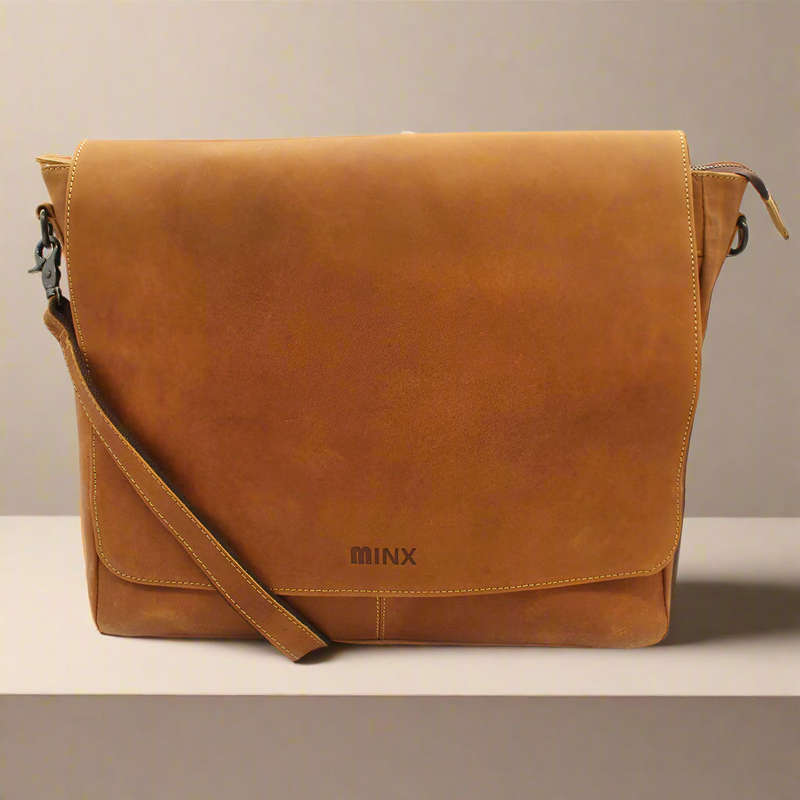Tahiti Leather Laptop Bag