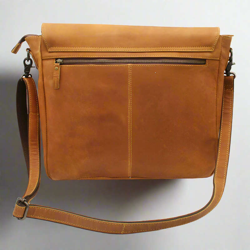 Tahiti Leather Laptop Bag