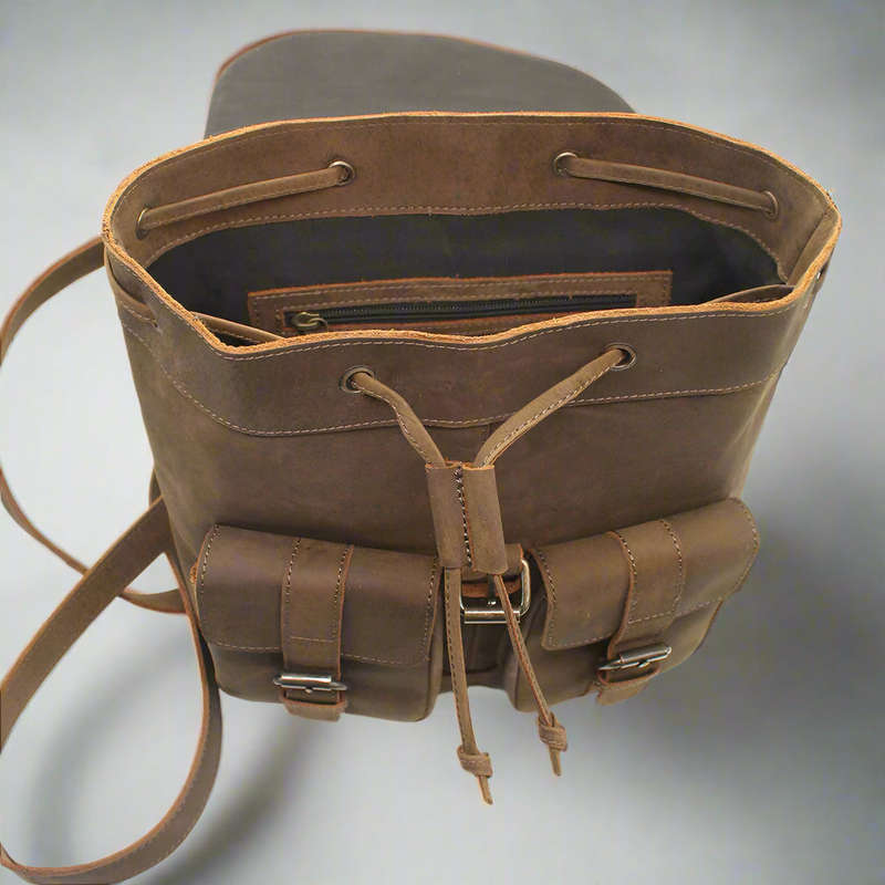 Finn Leather Backpack
