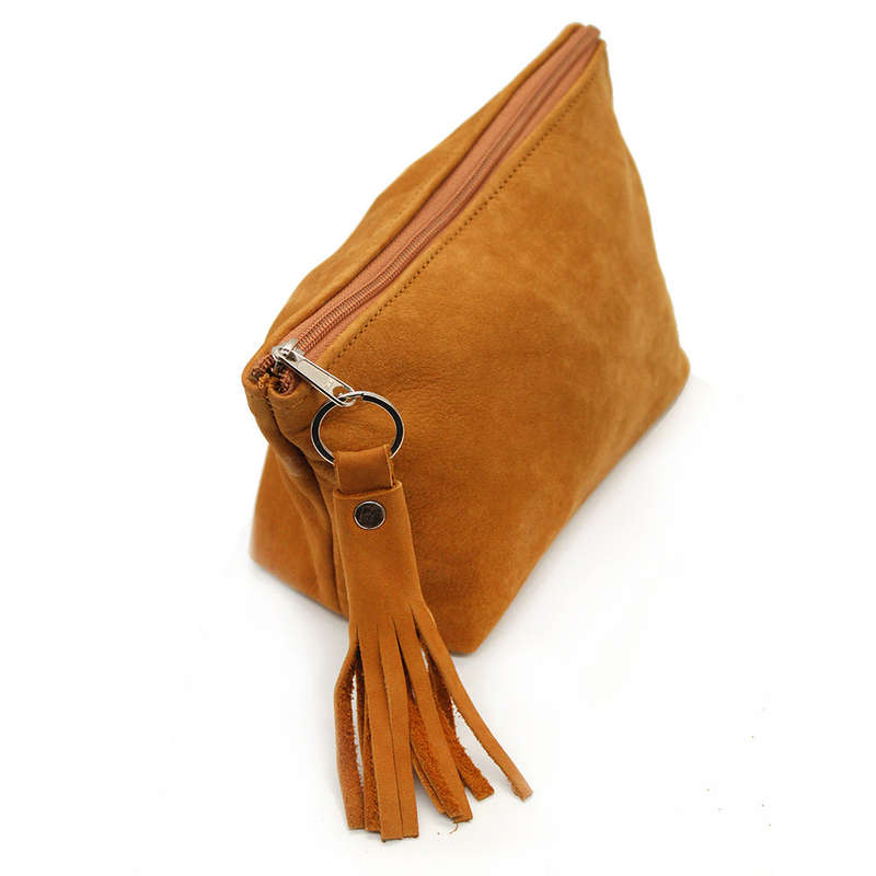 Cammy Leather Cosmetic Bag