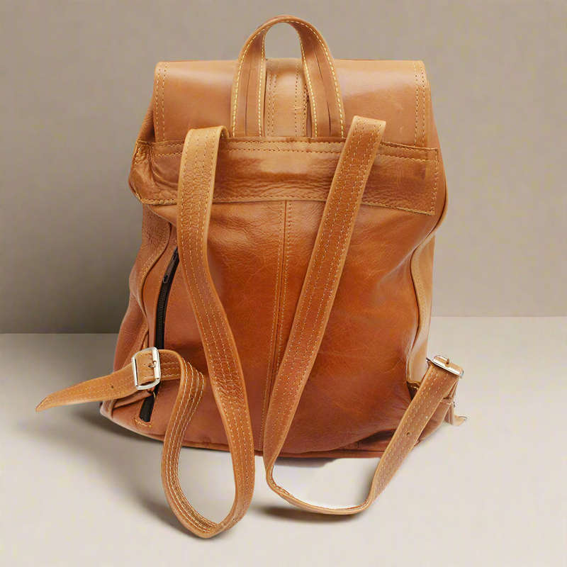 Troy Leather Backpack