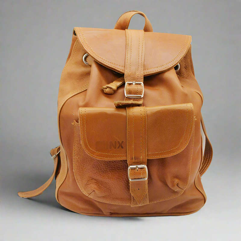 Troy Leather Backpack