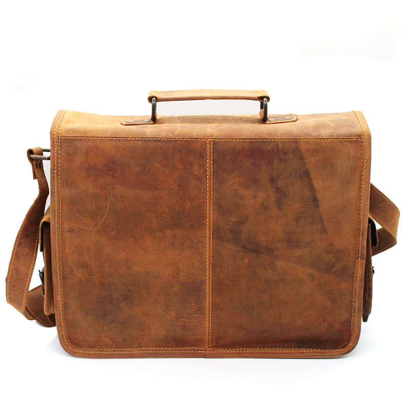 Barbados Leather Laptop Bag
