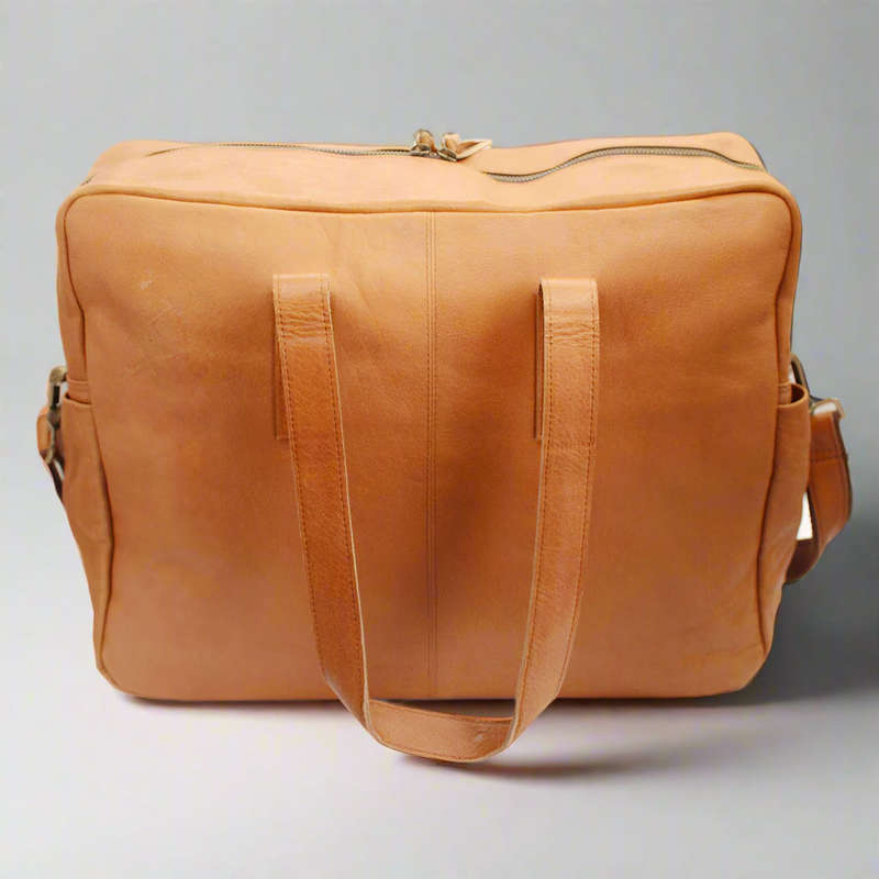 Kaisley Leather Nappy Bag
