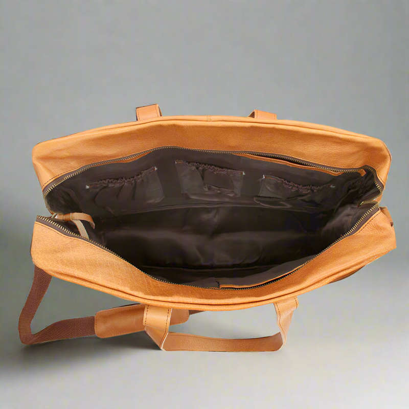 Kaisley Leather Nappy Bag