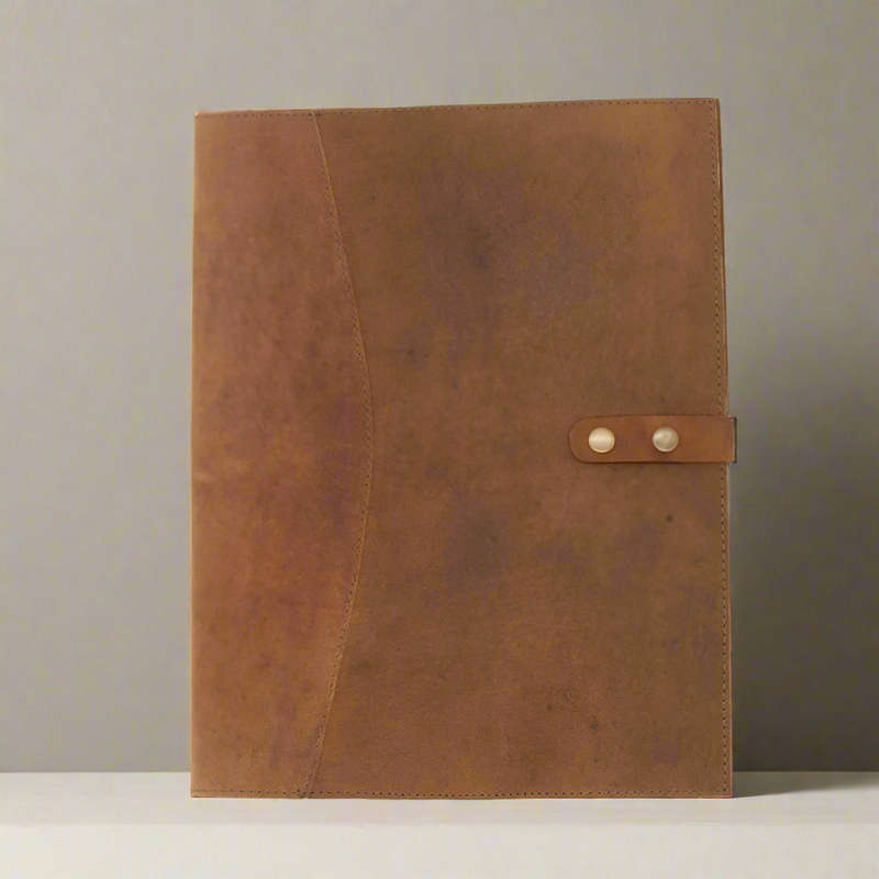 Multifunctional Leather Business Folder