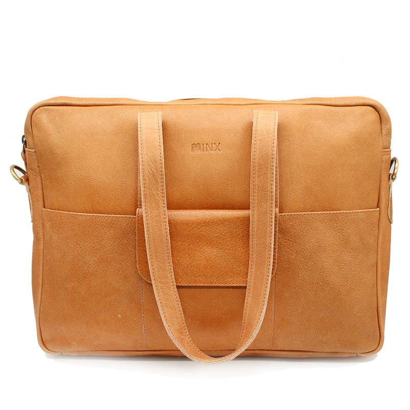 Phi Phi Leather Laptop Bag