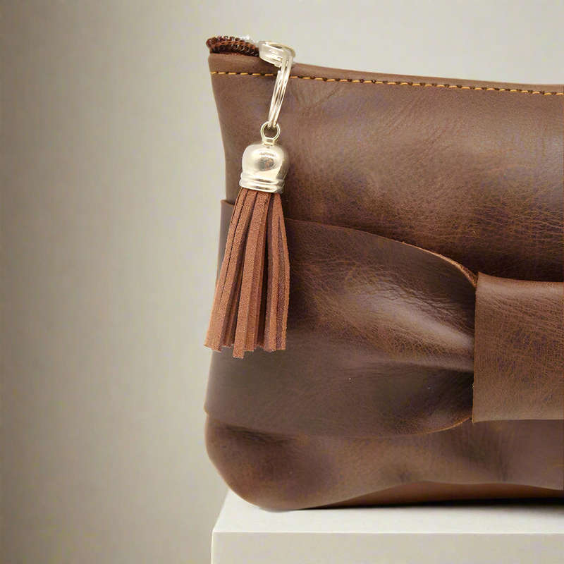 Bow Leather Make Up Bags