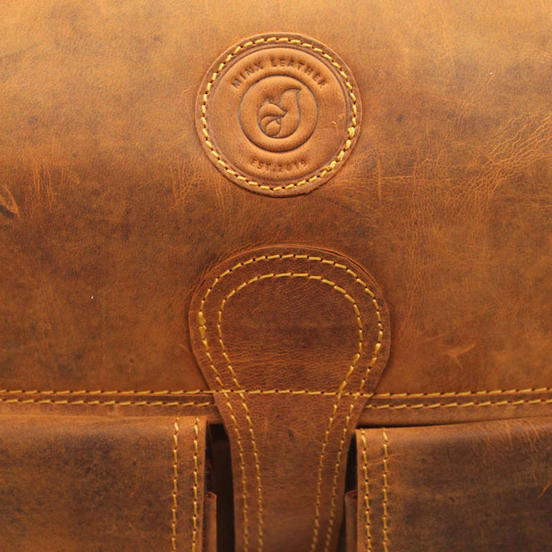Barbados Leather Laptop Bag