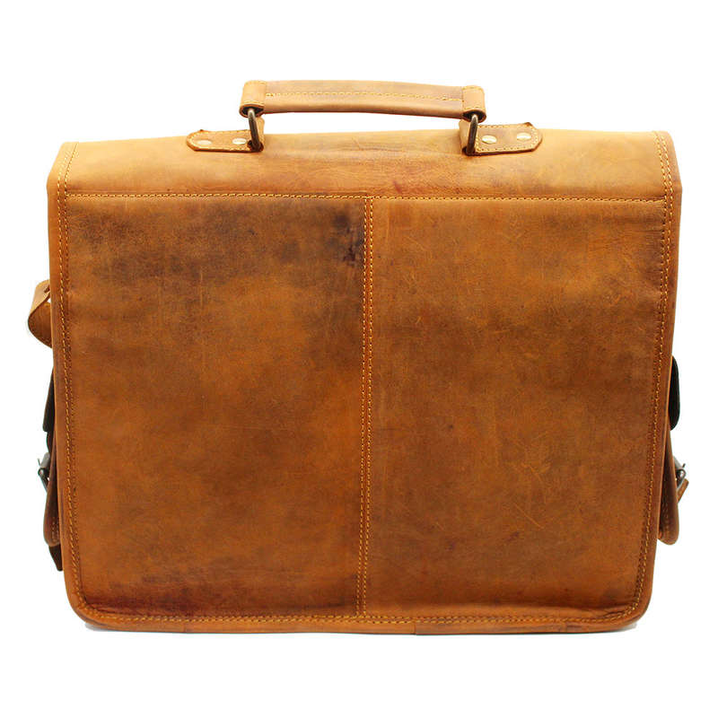 Barbados Leather Laptop Bag