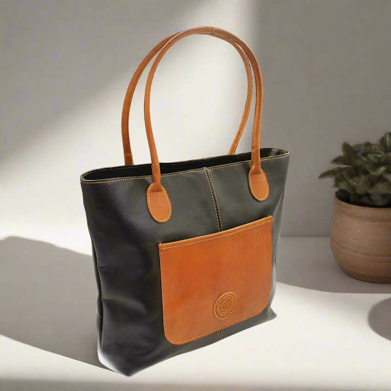 Claudia Leather Hand Bag Combo