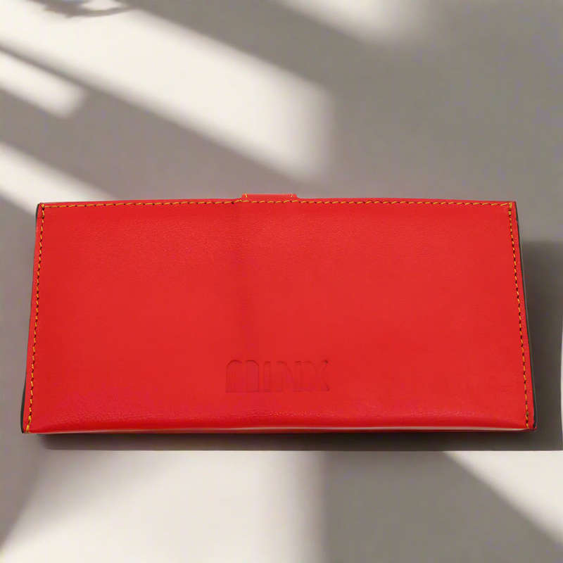 Ruby Leather Handbag