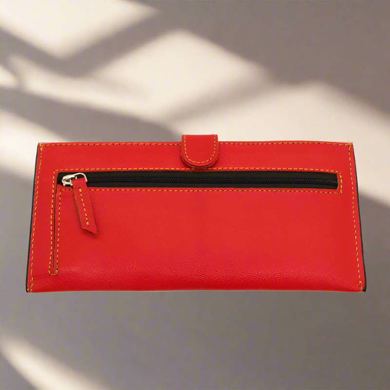 Ruby Leather Handbag