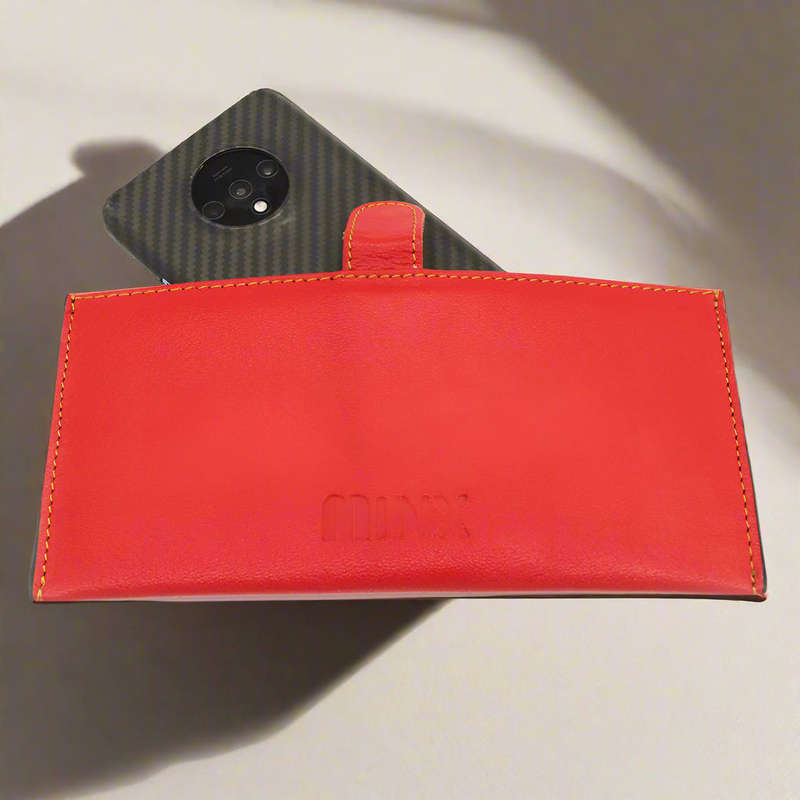 Ruby Leather Handbag