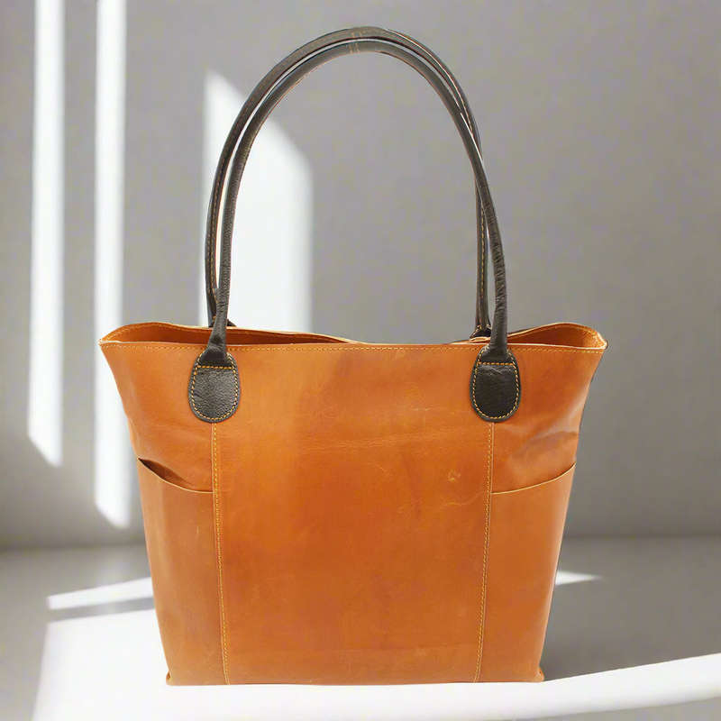 Harriett Leather Hand Bag