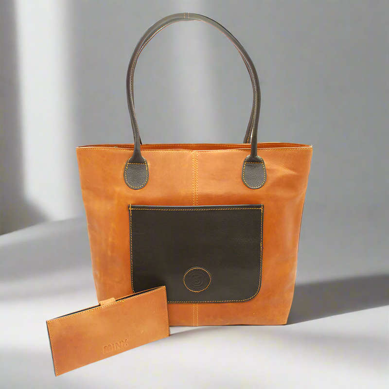 Victoria Leather Handbag Combo