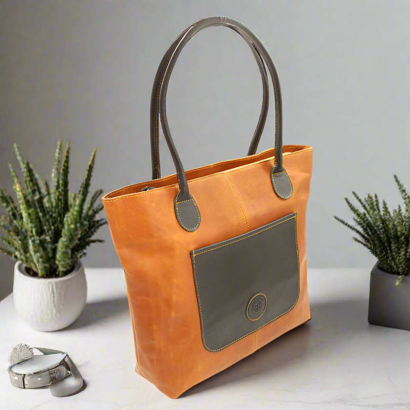 Victoria Leather Handbag Combo