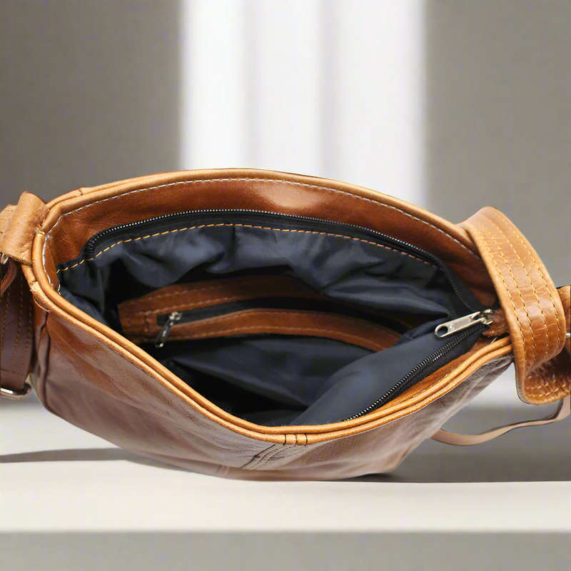 Huxley Leather Hand Bag