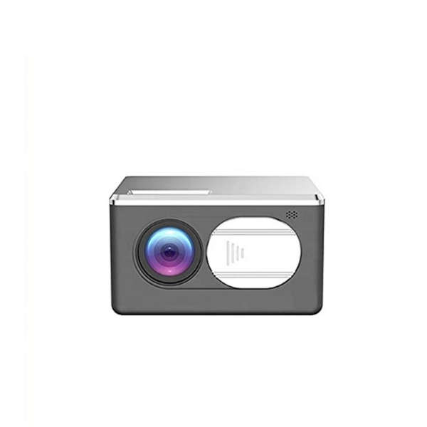 Compact Mini Projector - 3200 Lumens LED, HD 1080p Home Theater, Portable Outdoor Use with Built-...