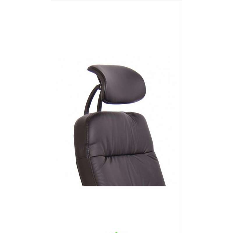 Brown Office Chair  Shubs Reclining Office Chair with Head and Arm rests
