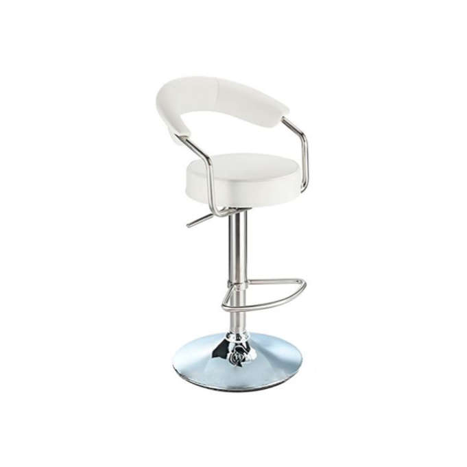 Broadway - Modern PU Leather Barstool. available in _ Red and White Black, brown